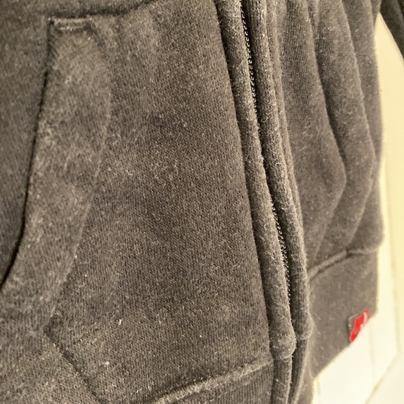 Nike Air Jordan Black Baby Zip Up Hoodie 12 Months - Picture 7 of 11